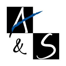 Logo A&S, parceiro da AGL Construção a Seco