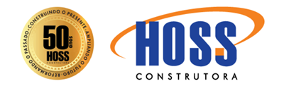 Logo HOSS Construtora, parceiro da AGL Construção a Seco