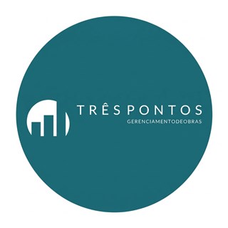Logo Três Pontos Gerenciamento de Obras, parceiro da AGL Construção a Seco