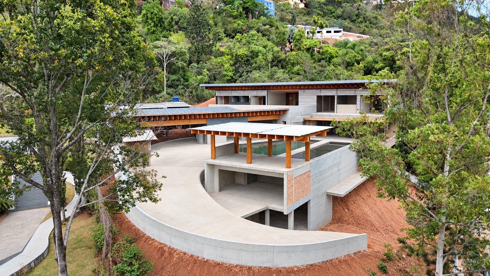 Residência em Light Steel Frame executada pela AGL, Casa Bosque da Ribeira, Belo Horizonte